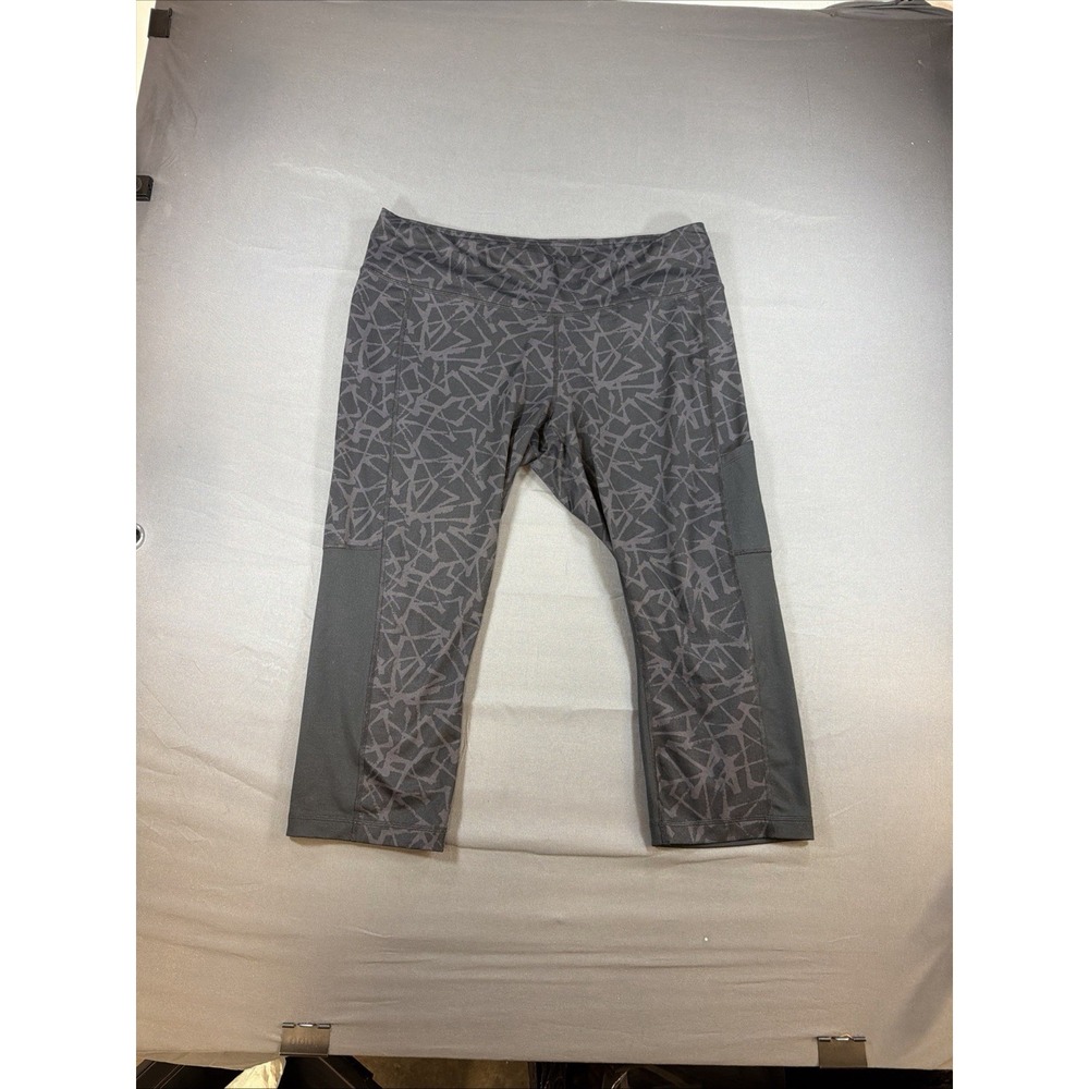 Columbia Size XL Womens High Rise Stretch Pull On Athletic Cropped Leggings